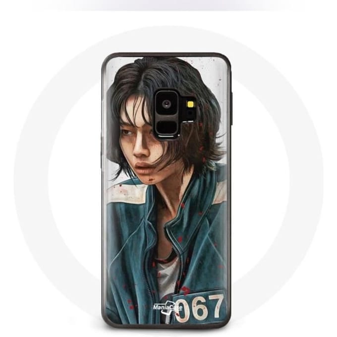 Case voor Samsung Galaxy S9 Squid Game Kang Sae Byeok Nummer 067