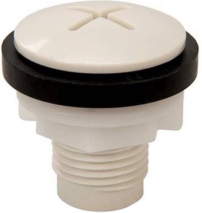 Plumbob Blinde plug, wit 21 - 30 mm