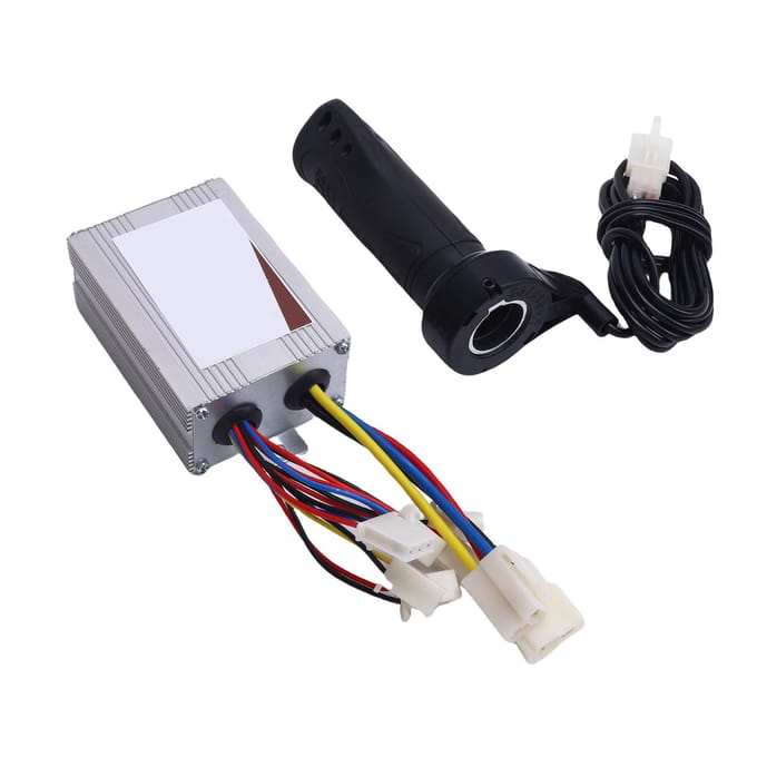 Elektrische Motorcontroller met Gashendel 24V 800W Hoge Efficiëntie Aluminiumlegering voor Elektrische