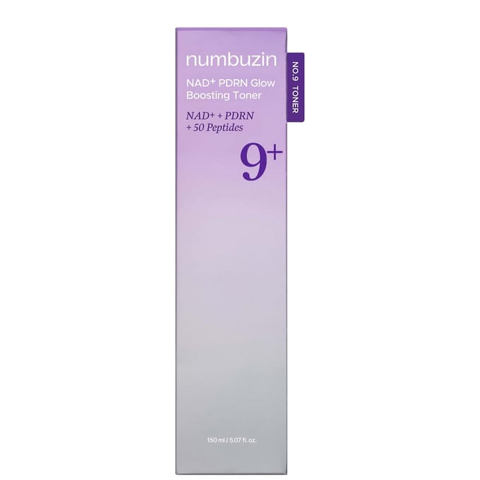 numbuzin - No.9 NAD+ PDRN Glow Boosting Toner - Gezichtstoner