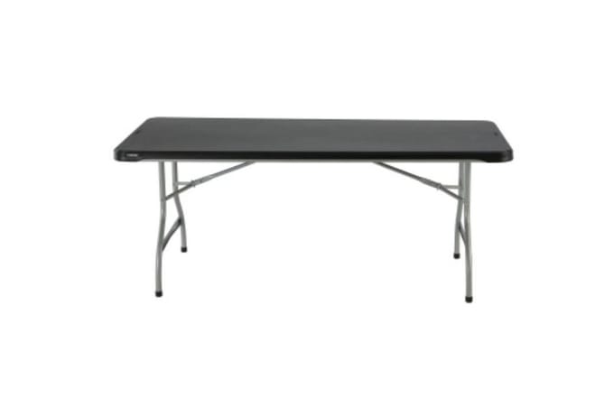 Lifetime - buffettafel Heavy Duty - 180 cm - zwart - extra sterk - stapelbaar