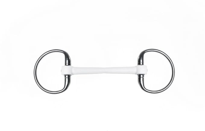 Trust Inno Sense Eggbut Flexi Soft 15MM 11.5 CM | Rood | Bustrensen bit paard