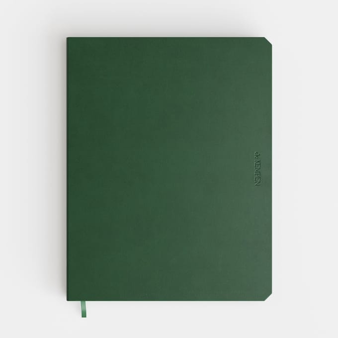 Notitieboek De Kempen - Origin (groen) - 17 x 22 cm - Binnenzijde: lijnen