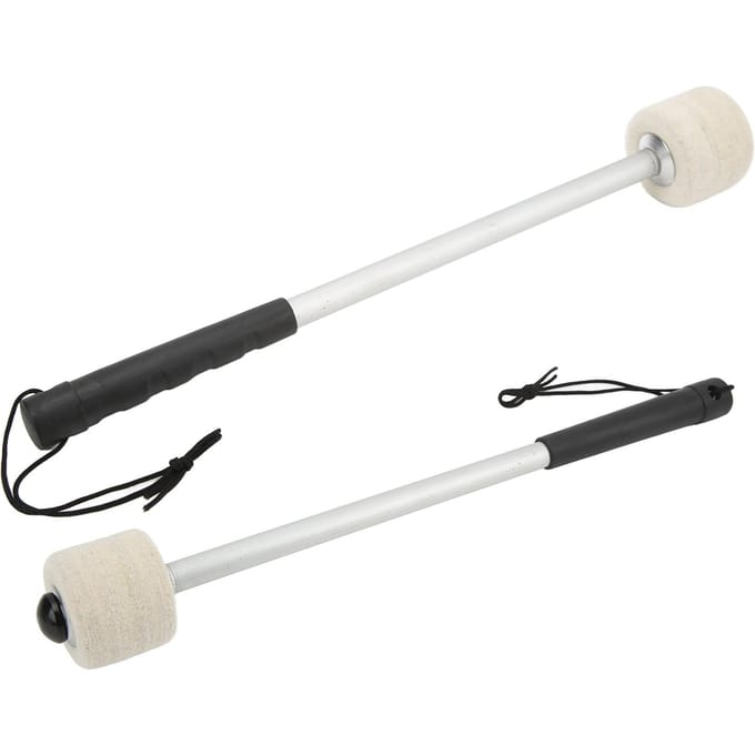 2 stuks Slagwerkhamers Compact Draagbaar Lichtgewicht Professioneel Praktisch Instrumentonderdelen voor white
