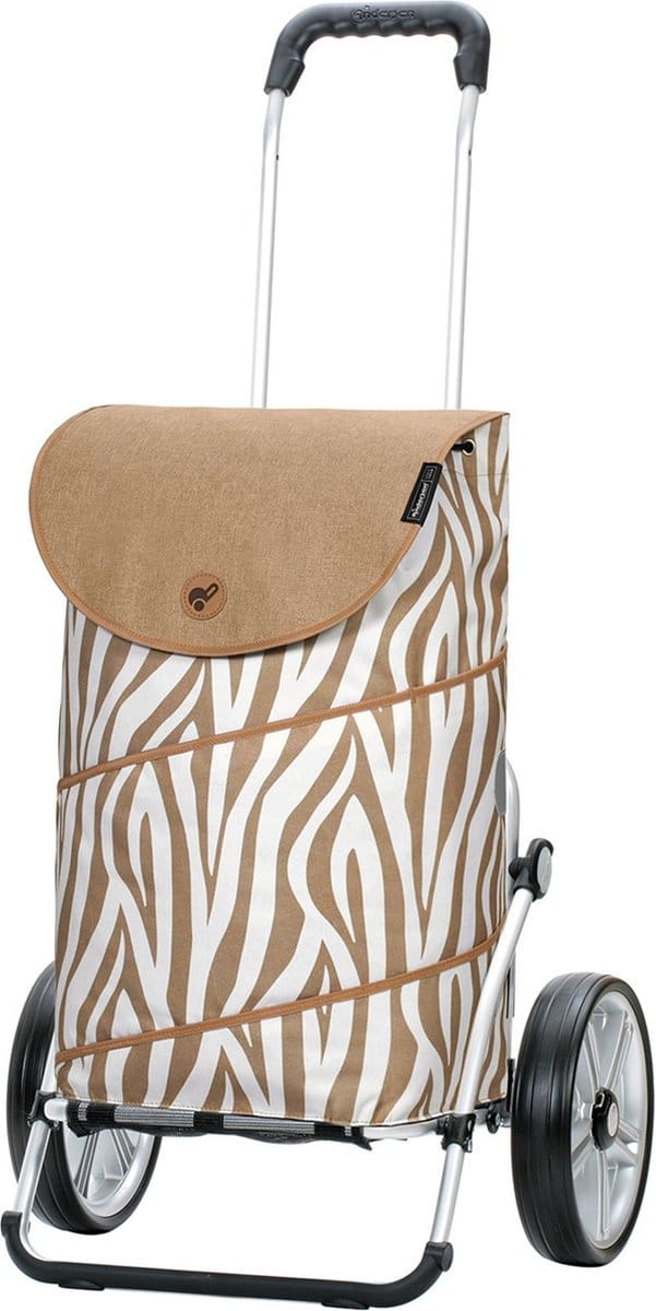 Andersen Royal Tyra boodschappentrolley zebra
