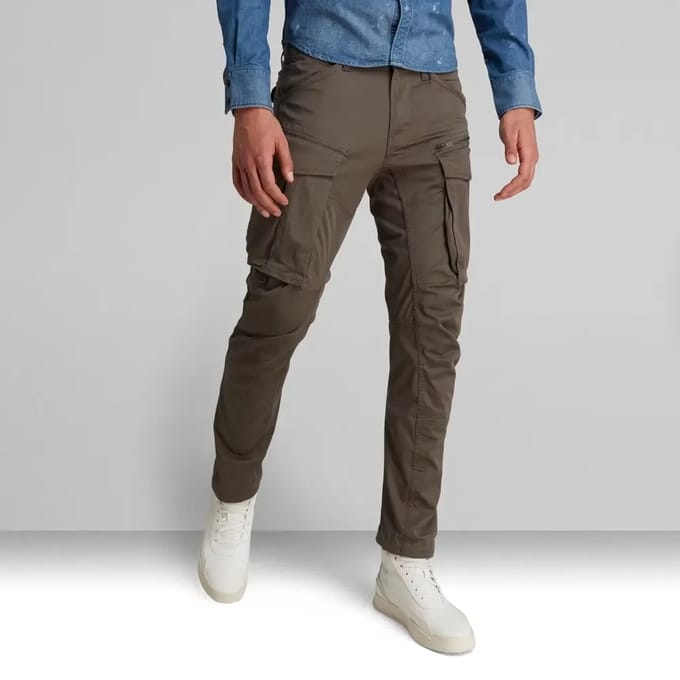 G-STAR Rovic Zip 3D Regular Tapered Heren Broek - gs grey