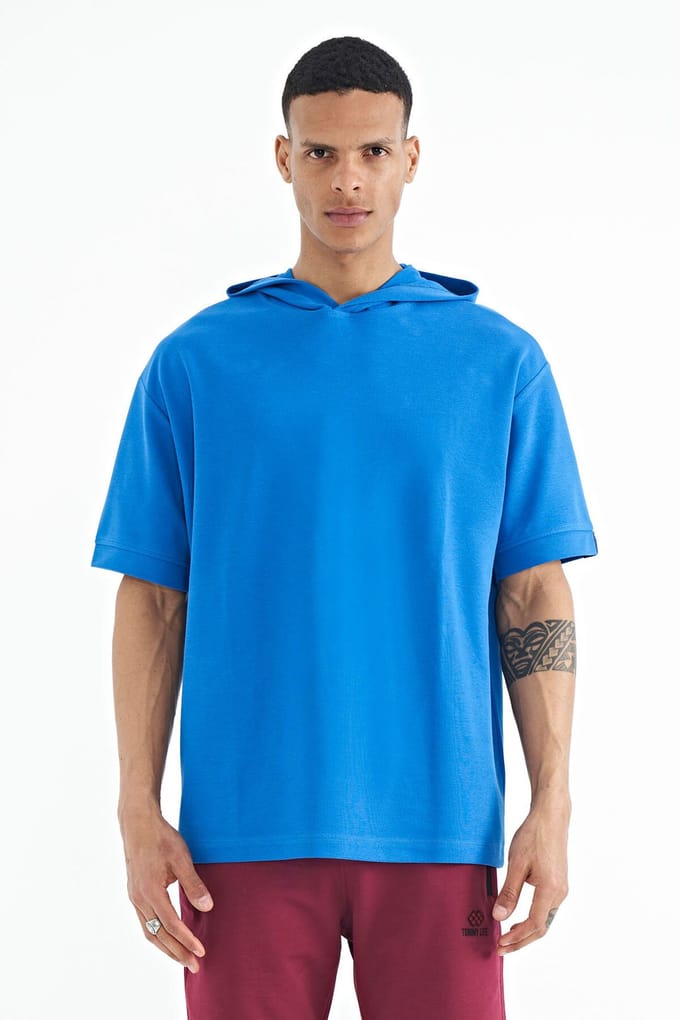 Oversized Hoodie T-Shirt met Accessoire Details