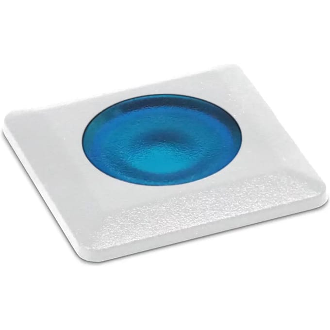 Spot inbouwwand/vloer Dopo lighting Rain Square Blue IP67 G9 Bulb 170lm