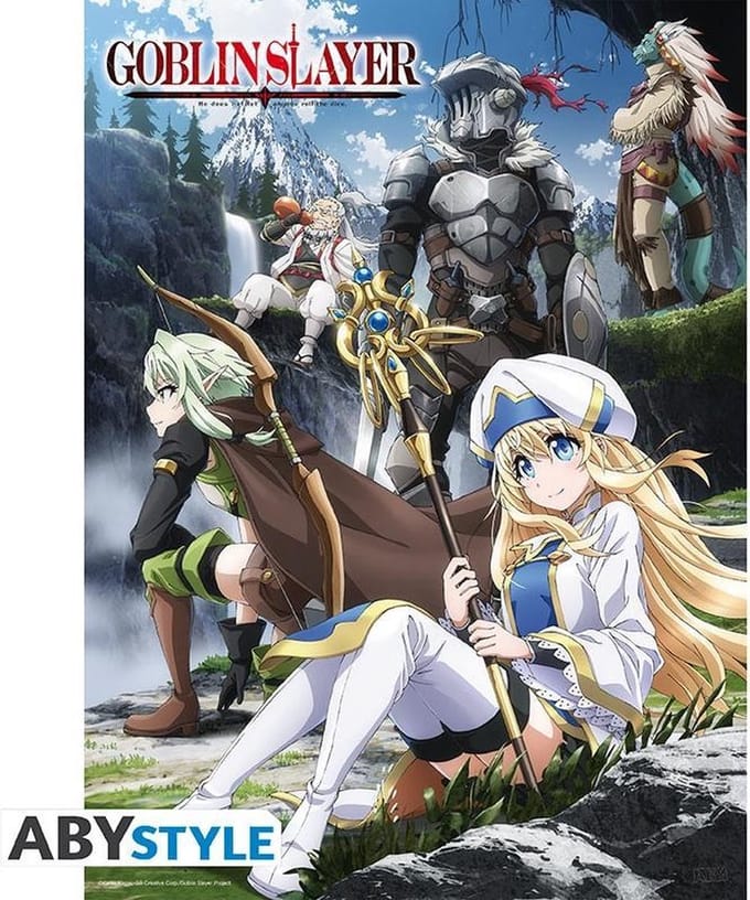 Poster Goblin Slayer - Group 38x52cm