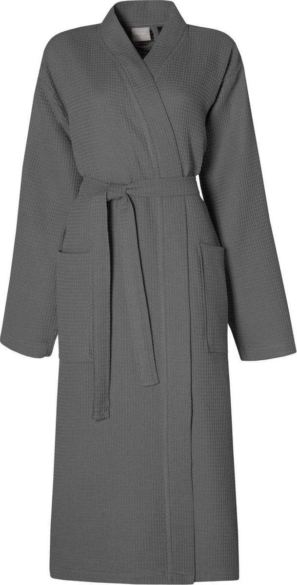 Seahorse - Waffle - Kimono Badjas - Graphite - S