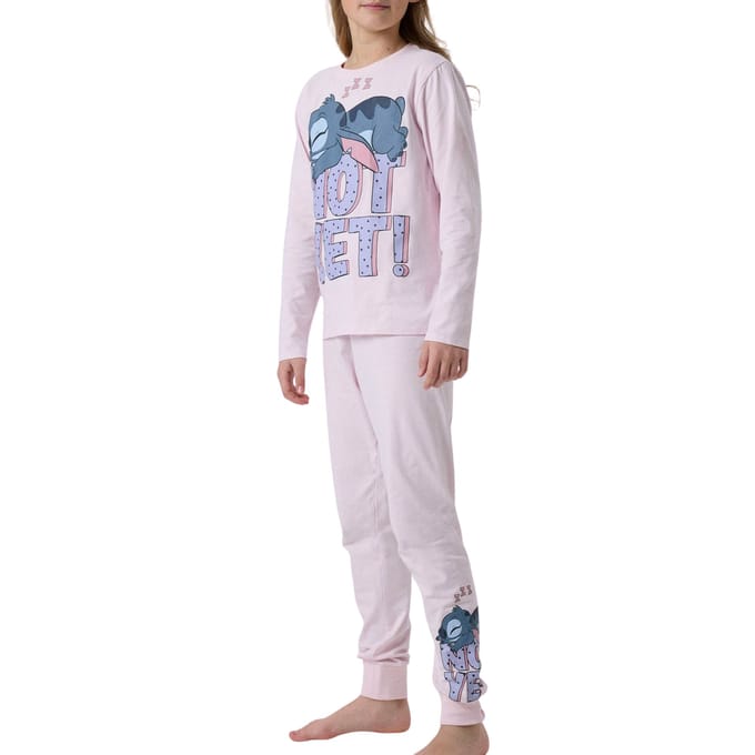 Name It Meisjes lange pyjama set nkfanda stitch