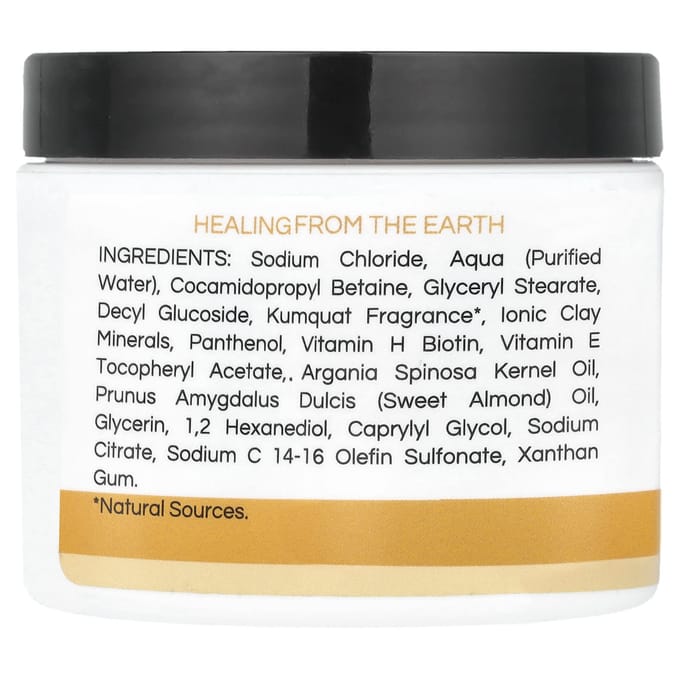 Hoofdhuid & Haar Scrub met Biotine, Kumquat, 113G(4 Oz) gray