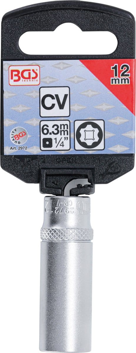 BGS Dopsleuteldop Super Lock, diep 1/4 12 mm