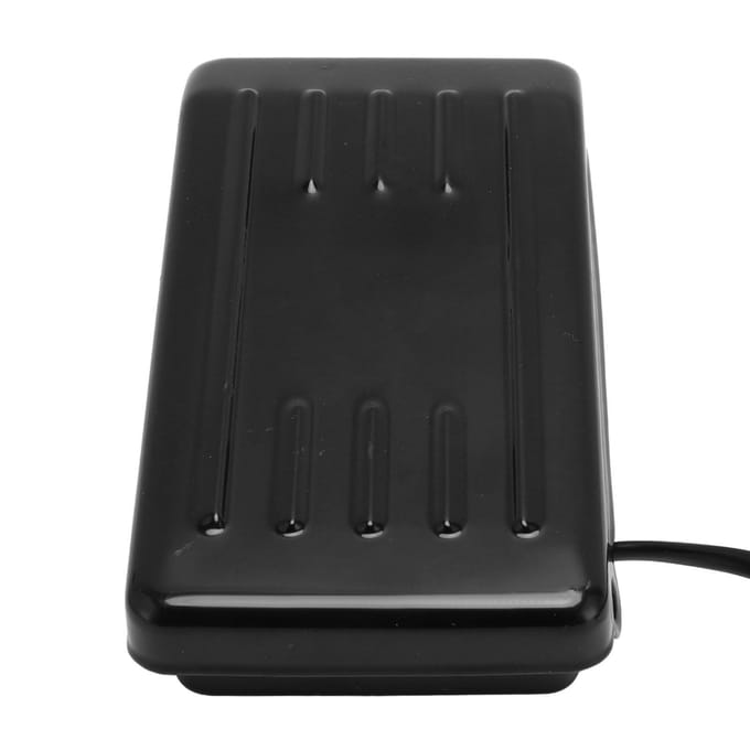 Naaimachine Voetpedaal Traploos Variabele Snelheid Instelbaar Naaimachine Voetbedieningspedaal EU Plug black
