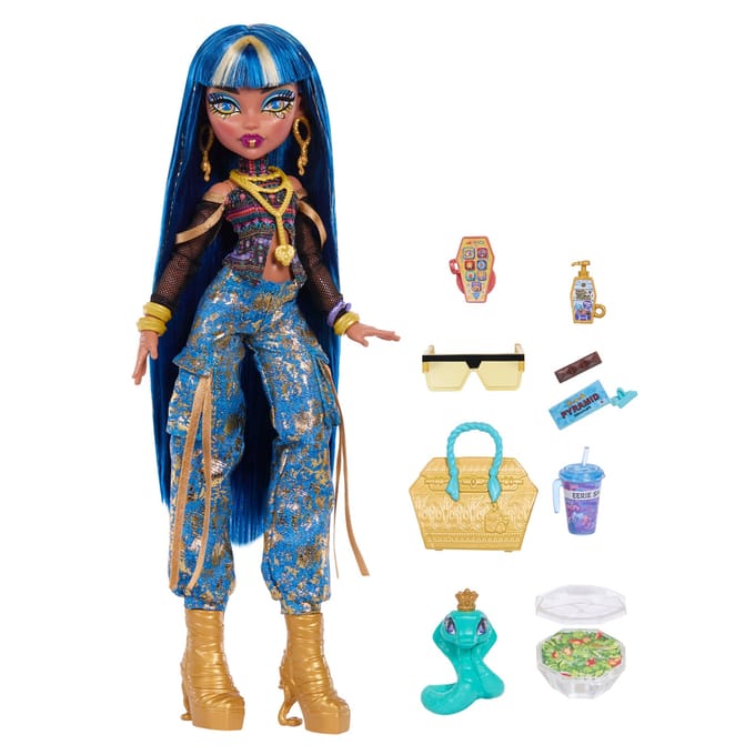 Mattel Monster High Pop Cleo De Nile refresh 2 Speelpoppen