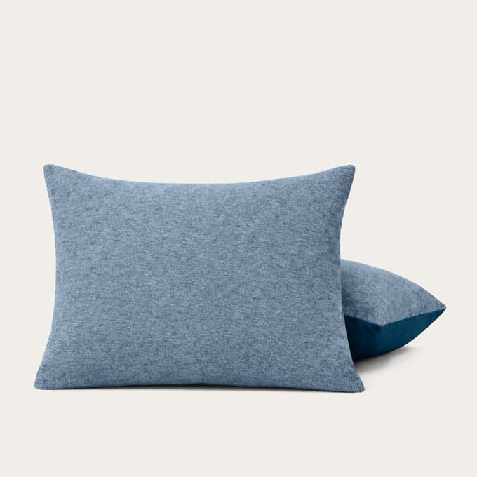 HappyBed Kussenslopen Blue 60x70 cm - Kussensloop set 2 stuks - 100% Microvezel - Ultieme slaapcomfort