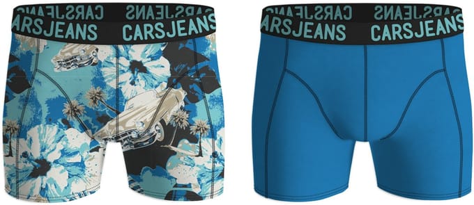 Cars Jeans - Boxershort Tile Jr. 2-pack - Jongens - Ondergoed