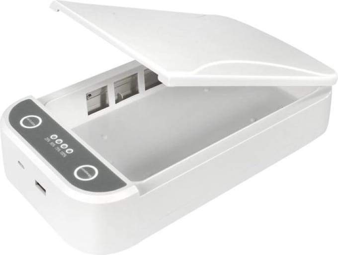 Take Care Ultraviolet Sterilisator Box - Desinfecterende Box - Sterilisator - Desinfectie Box - Sterilisator apparaat - UV Sterilisator - Wit