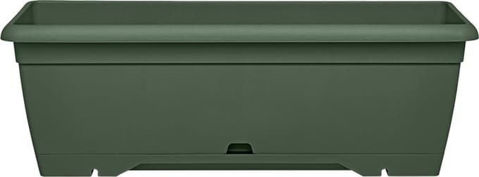 Elezza Prime Plantenbak L60 x B17 x H17 cm - Donkergroen