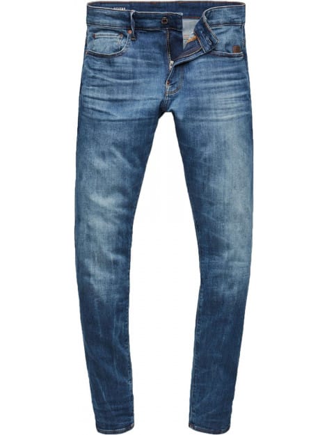G-STAR Revend Skinny Heren Jeans - medium indigo aged