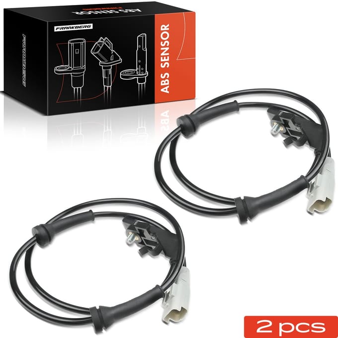 Frankberg 2x ABS Sensor Achteras voor Citroën C4 Coupé I Peugeot