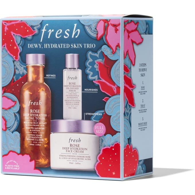 Fresh Dewy, Hydrated Skin Trio