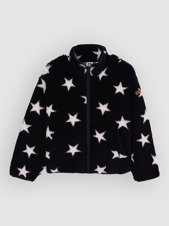 Fleece met rits voor meisjes Roxy Like Electricity