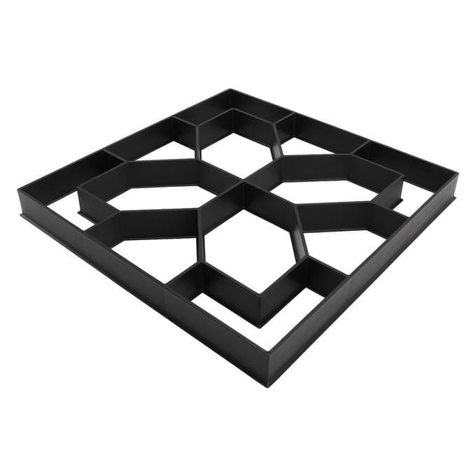 40CM Moule à Pavés Manuel Réutilisable en Béton pour Jardin Cour Trottoir
