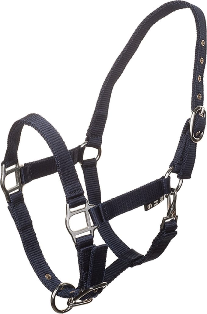 MHS Nylon Halter Economy navy size 4