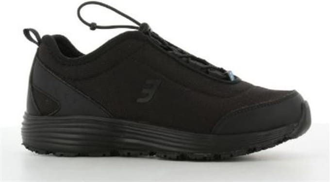 Oxypas superlichte sneaker Maud - Zwart - 37