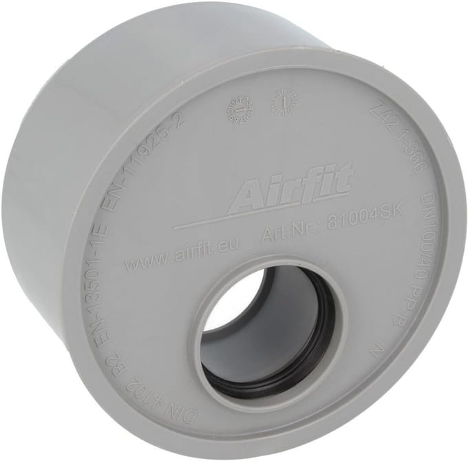 Afvalwaterverkleiner voor HT DN 110 x 40 slang