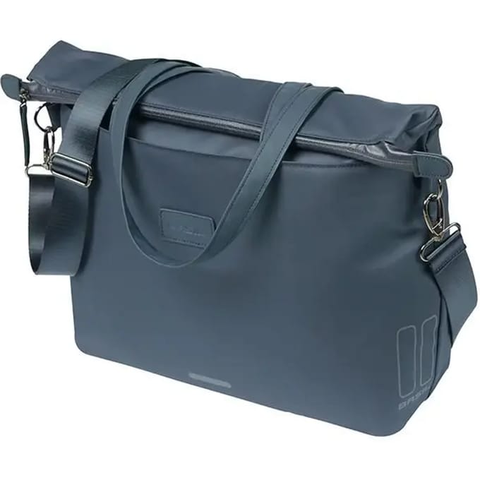 Basil Manhattan - Commuter fietslaptoptas - 12L - Waterdicht - Laptopvak - Navy