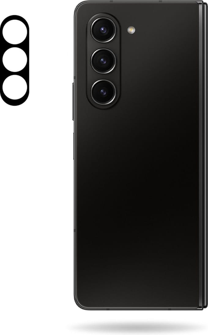 Mobilize Screenprotector geschikt voor Samsung Galaxy Z Fold 5 Glazen | Mobilize Camera Protector - Case Friendly