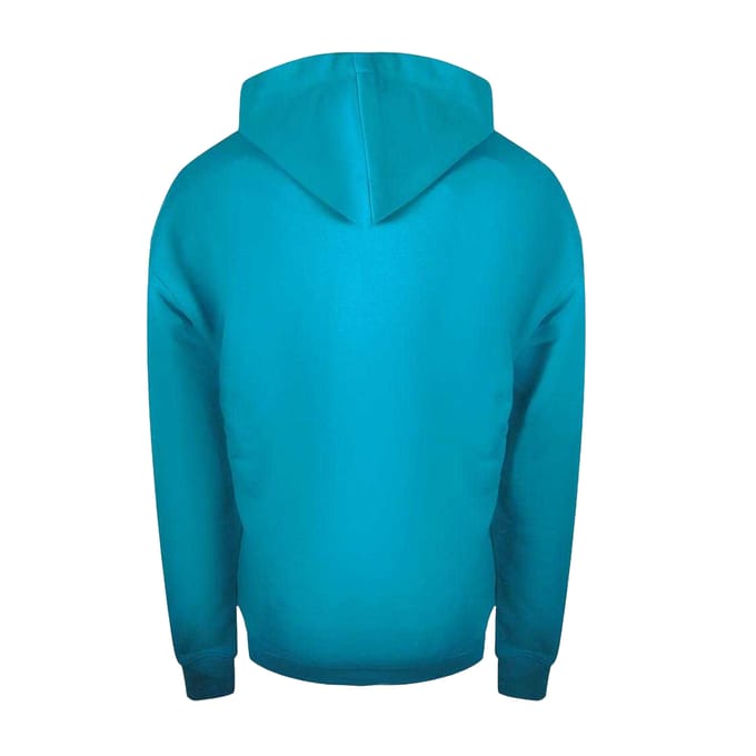 Moschino Heren Couture Logo Hoodie (Turquoise)