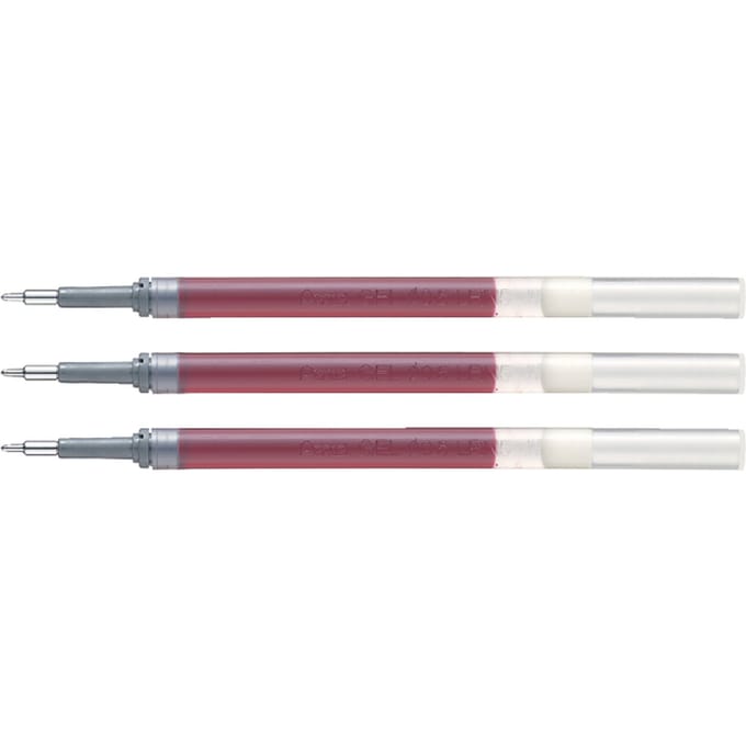 Gelschrijvervulling Pentel LR7 Energel medium rood