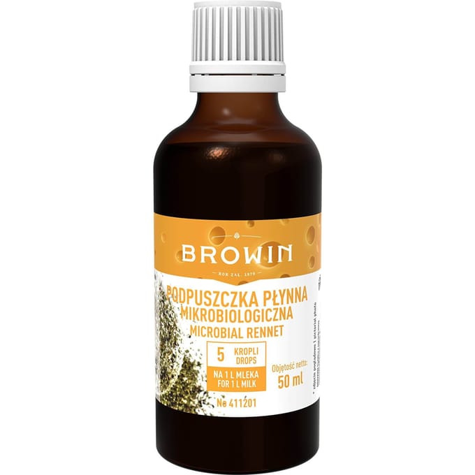 Microbiële Stremsel Vloeibaar 50Ml Voor Kaas
