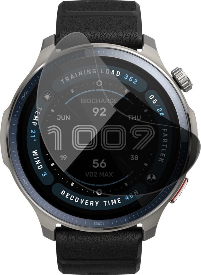 Privacy Screenprotector geschikt voor Amazfit Balance 2 - 1x FlexGuard Screen Protector