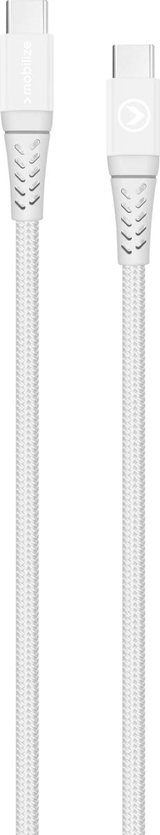 Mobilize USB-C naar USB-C Kabel 1 Meter - Wit