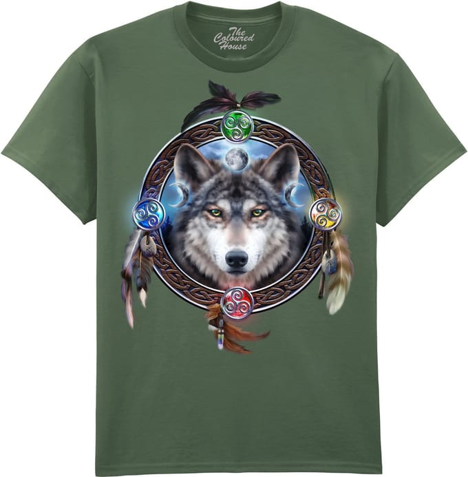 Wolf Guide The Coloured House T-shirt M