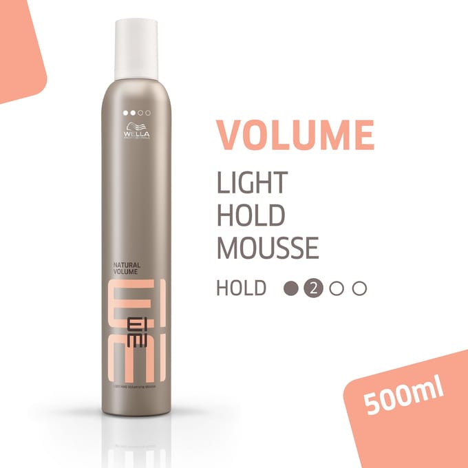 Wella Professionals EIMI Natural Volume Light Hold Volumemousse 500 ml