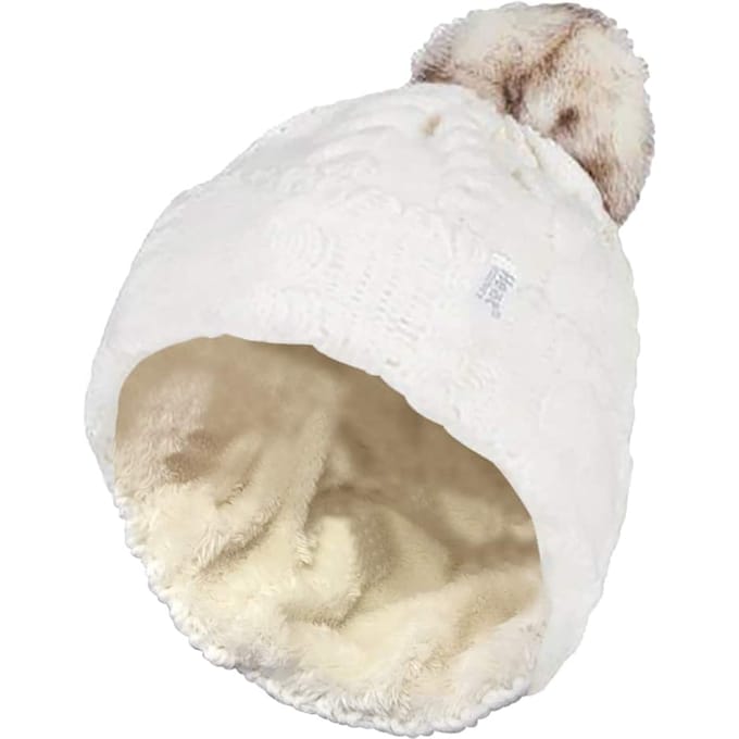 Heat Holders - Thermische pomponhoed voor dames - Room