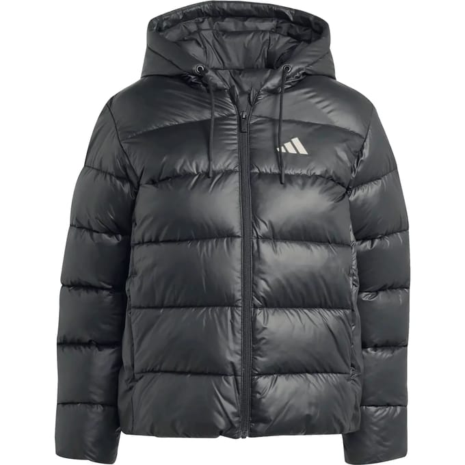Synthetische gewatteerde damesjas met capuchon adidas Essentials Climawarm