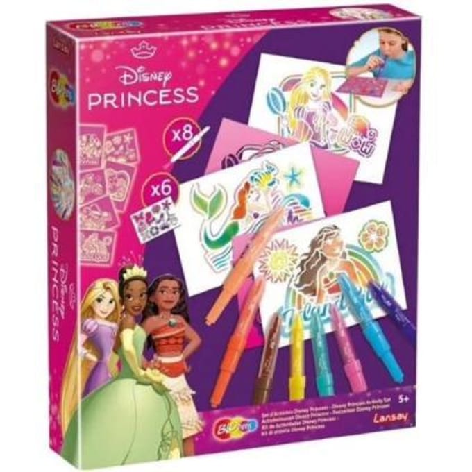 Blopens - LANSAY - Disney Princess - 7 sjablonen - Vanaf 5 jaar