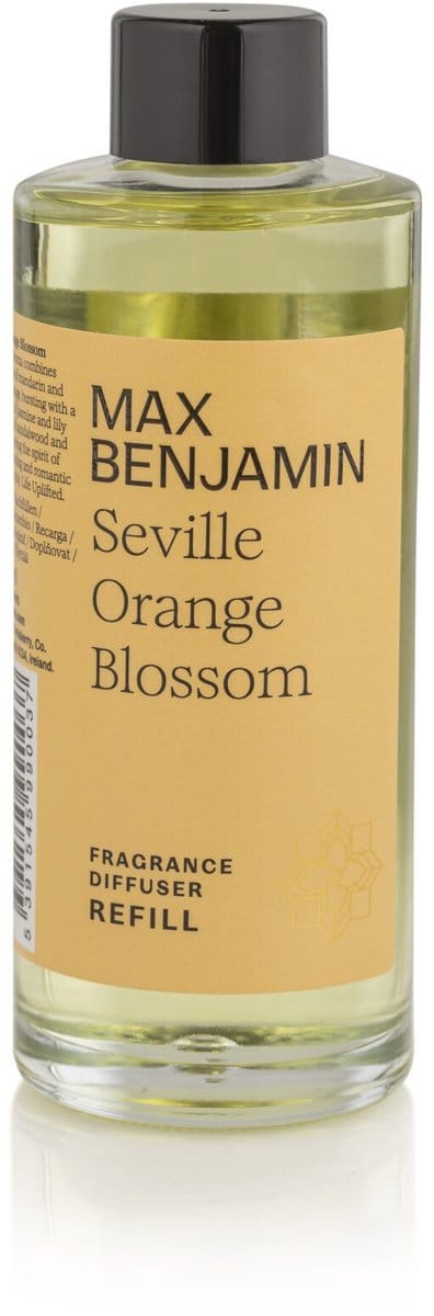 Max Benjamin Navulling voor Geurstokjes 150ml - Seville Orange Blossom
