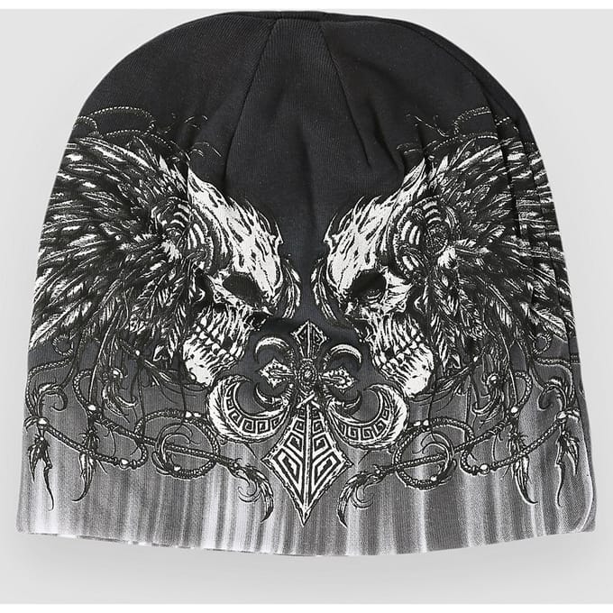 Affliction Tarnished Warrior Muts zwart