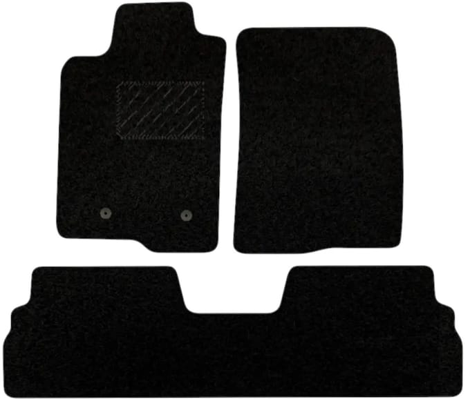 Automatten Toyota Corolla 2004-2009 - Naaldvilt - Perfecte pasvorm - 3-delig - Verso 2 rijen