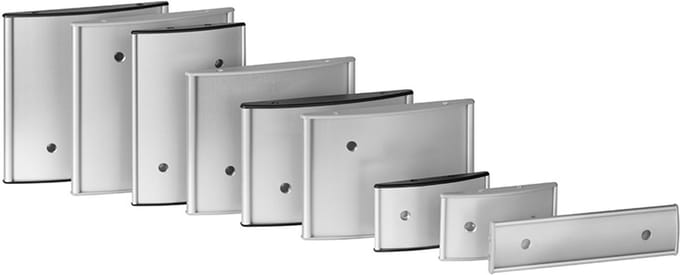 Deurbordje „Pisa“ - Grijs - 150x100 mm (B x H)