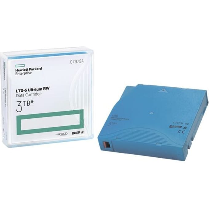 HP LTO5- Ultrium datacassettes, lichtblauw, 1,5 TB, 3,0 TB bij 2:1 comprimering