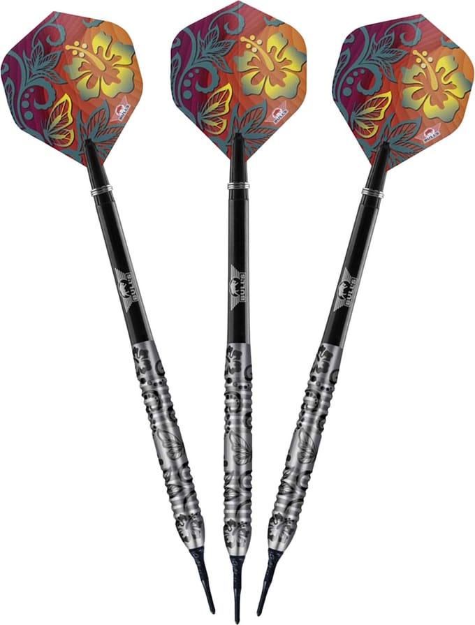 Bull's Flora Hicus 80% Tungsten - Softtip Dartpijlen - 18 gram