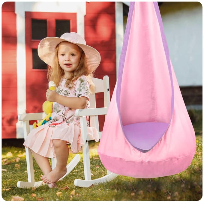 Neo-Sport cocoon hangstoel, lichtroze